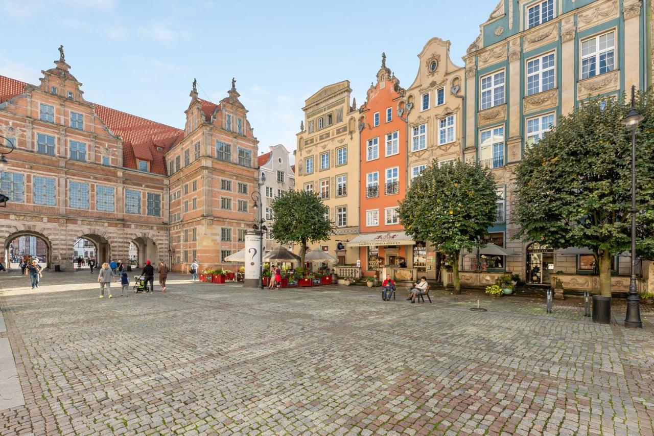 Dlugi Targ Street, Main Old Town & Riverside By Downtown Apartments Gdańsk Kültér fotó